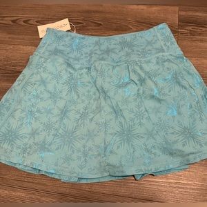 Crowned Athletics snowflake queen skort